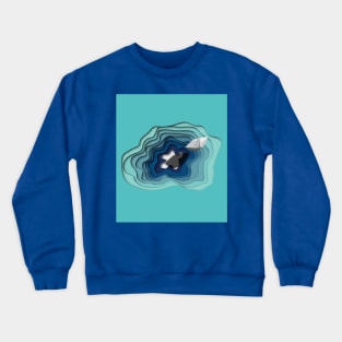 Paper ship Crewneck Sweatshirt